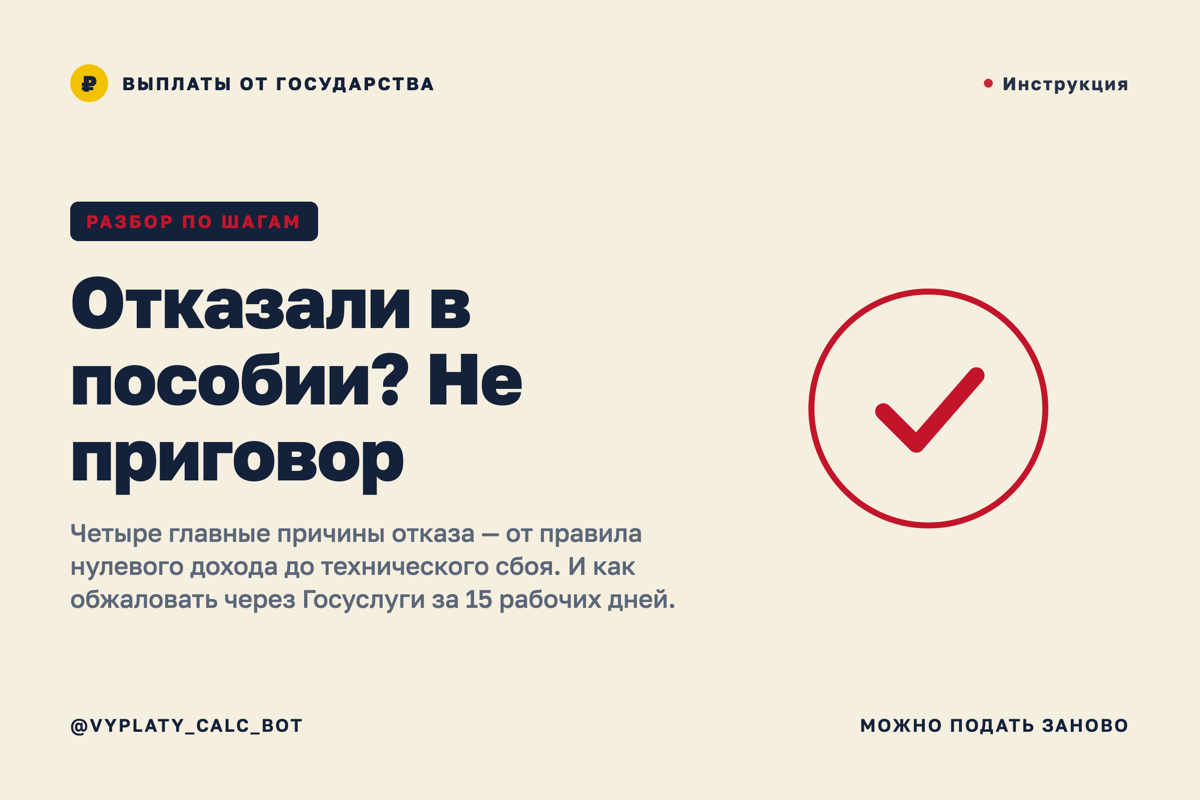 «Вам отказано». Что делать дальше
