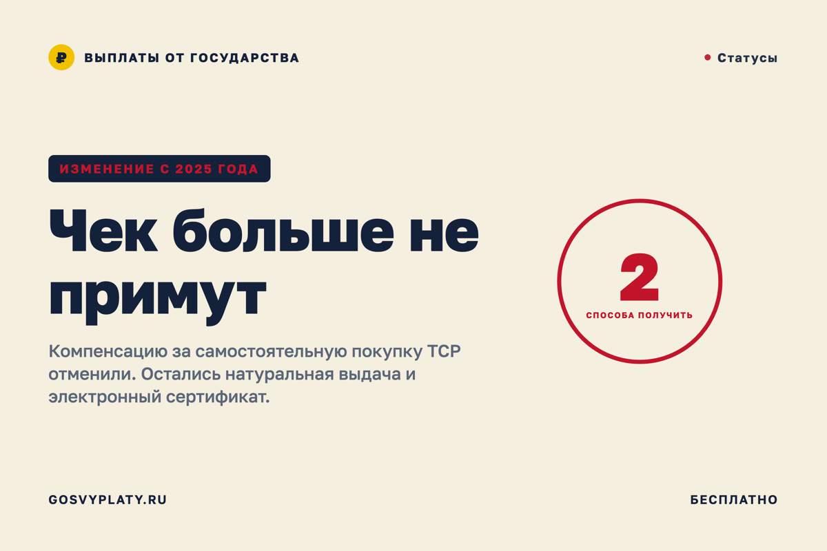 Средства реабилитации: компенсацию за самостоятельную покупку отменили. Что вместо неё